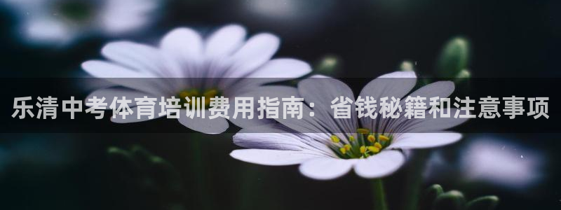 欧陆娱乐合法吗?：乐清中考体育培训费用指南：省钱秘籍