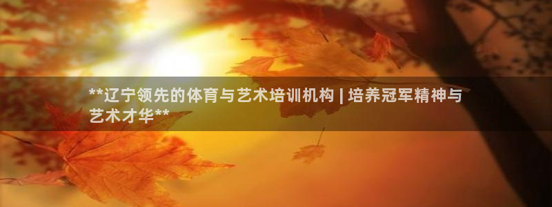 欧陆官网下载：**辽宁领先的体育与艺术培训机构 | 