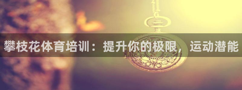 欧陆娱乐注册链接怎么弄：攀枝花体育培训：提升你的极限