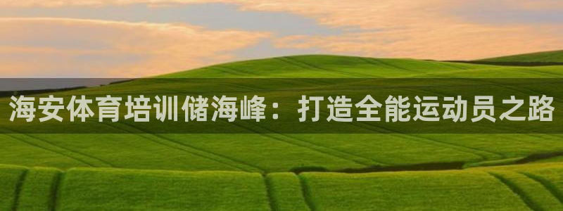 欧陆娱乐能不能玩手游：海安体育培训储海峰：打造全能运