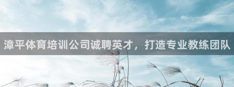 欧陆娱乐的故事：漳平体育培训公司诚聘英才，打造专业教