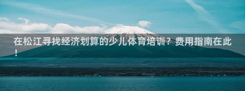 欧陆娱乐公司产品介绍大全：在松江寻找经济划算的少儿体育培训？