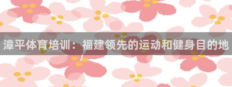 欧陆娱乐计划预测软件下载：漳平体育培训：福建领先的运