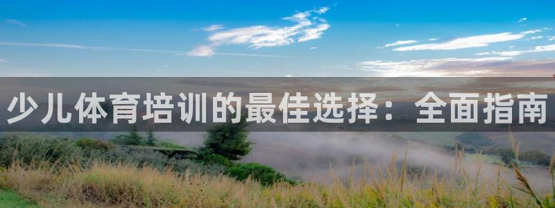 欧陆娱乐客服服务：少儿体育培训的最佳选择：全面指南