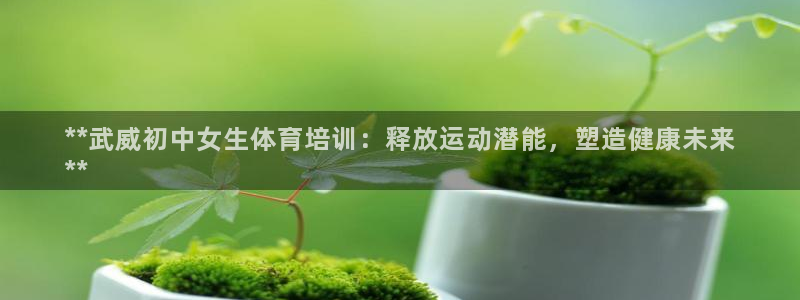 欧陆公司在哪里：**武威初中女生体育培训：释放运动潜能，塑造